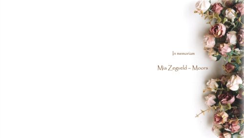 Rouwadvertentie-Mia-Zegveld-–-Moors