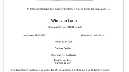 Rouwadvertentie-Wim-van-Loon