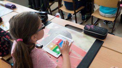 School-leerling School-leerling