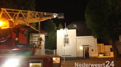 Schoorsteenbrand Emmasingel 49 Weert