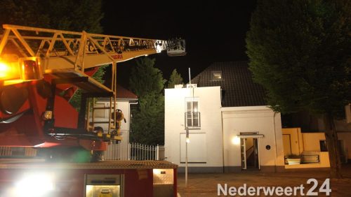 Schoorsteenbrand Emmasingel 49 Weert
