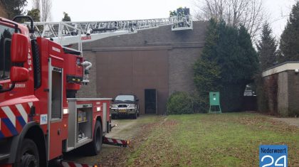 Schoorsteenbrand Hoolstraat loods Weert