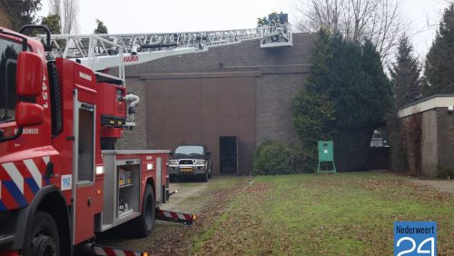 Schoorsteenbrand Hoolstraat loods Weert