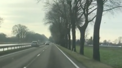 Slingerende-bestuurder-dumpert-venloseweg