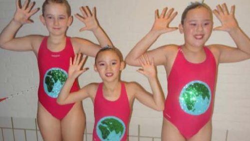 Synchroonzwemmen-Horst