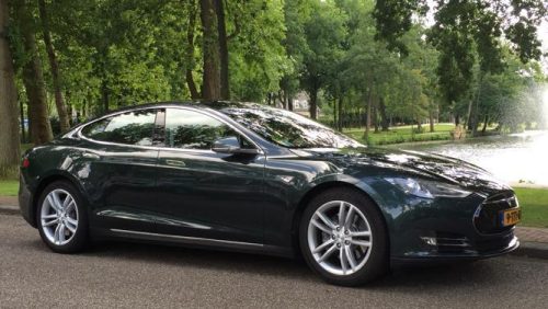Tesla-gestolen-model-S-groen
