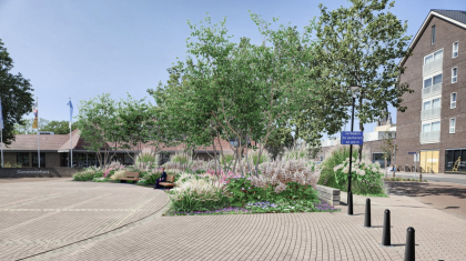 Vergroening-Raadhuisplein