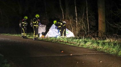 Vermoedelijk-drugsafval-gedumpt-Hoogbosweg-Weert-3