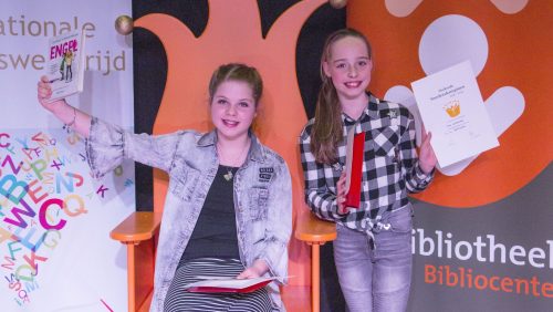 Voorleeskampioenen-Bibliocenter-Nina-en-Rose-mogen-naar-de-provinciale-finale