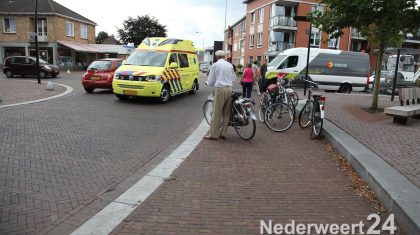Vrouw gevallen met fiets Ospelseweg Nederweert