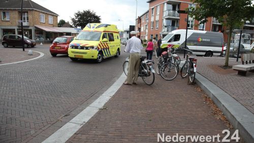 Vrouw gevallen met fiets Ospelseweg Nederweert