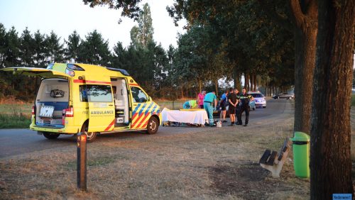 Wielrenster-onderuit-in-Hunsel