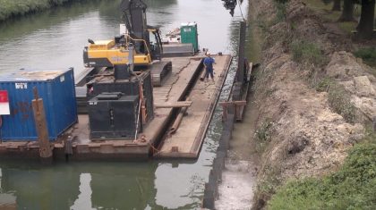 Zuid-Willemsvaart-in-Nederweert-krijgt-nieuwe-damwand Zuid-Willemsvaart-in-Nederweert-krijgt-nieuwe-damwand