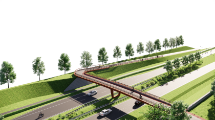 oversteek-voor-fietsers-en-voetgangers-Laarveld